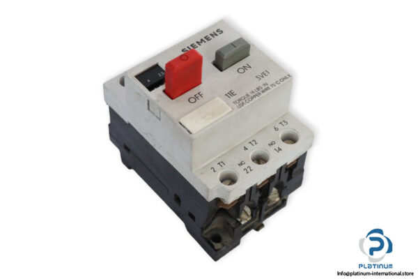 siemens-3VE1010-2J-motor-starter-(used)