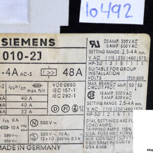 siemens-3VE1010-2J-motor-starter-(used)-2