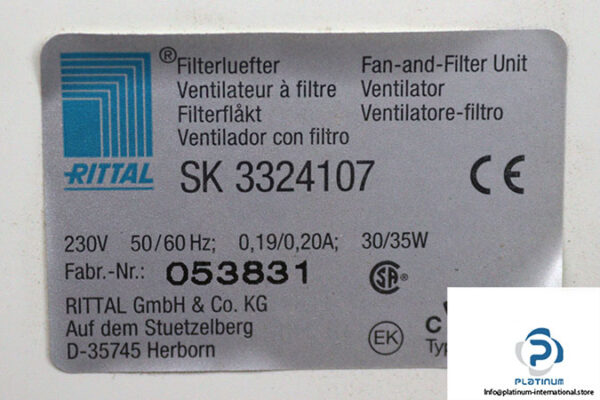 rittal-SK-3324107-fan-and-filter-unit-(new)-4