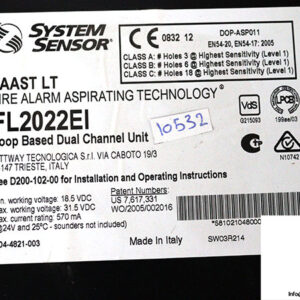 system-sensor-FL2022EI-fire-alarm-(Used)-3