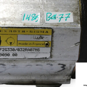rexroth-sigma-1PF2G330_032RA07MS-M25-external-gear-pump-used-2