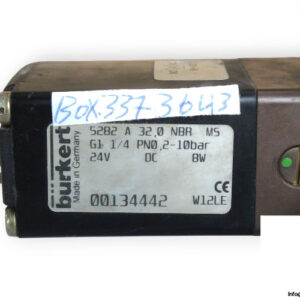 Burkert-5282-A-32.0-NBR-M5-solenoid-valve-(used)-2