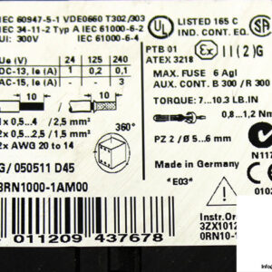 siemens-3rn1000-1am00-thermistor-motor-protection-1