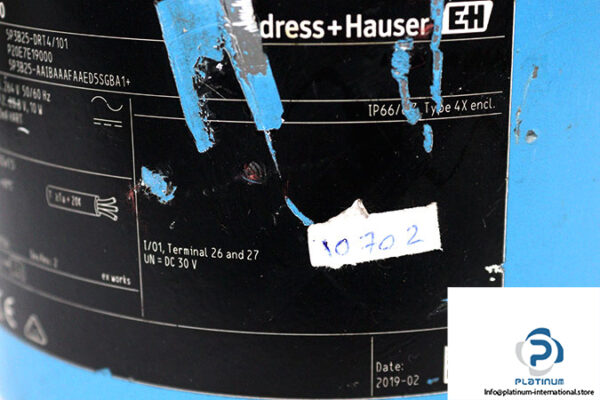 endress-hauser-PROMAG-P-300-electromagnetic-flowmeter-(Used)-5