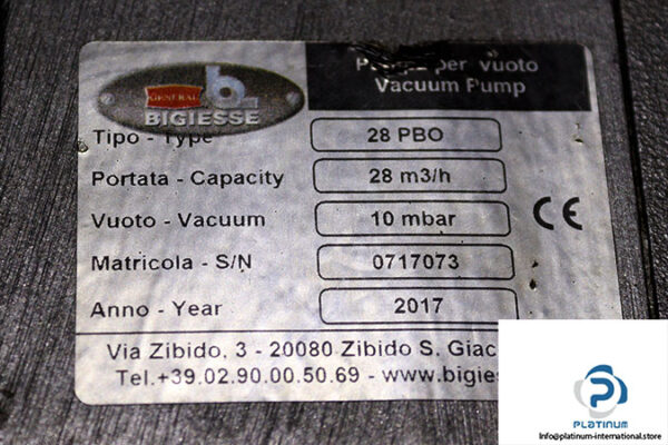 bigiesse-28PBO-vacuum-pump-used-3