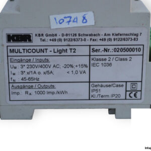 kbr-MULTICOUNT-LIGHT-T2-energy-meter-(Used)-2
