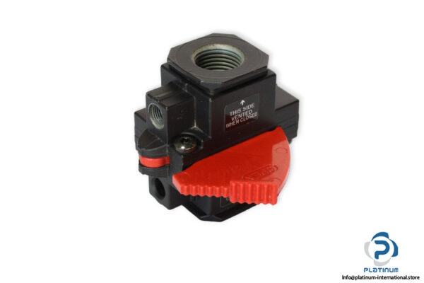 Norgren-T74T-4GA-P1N-shut-off-valve-(used)