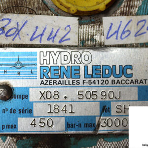 hydro-rene-leduc-X08.50590J-hydraulic-piston-pump-used-2