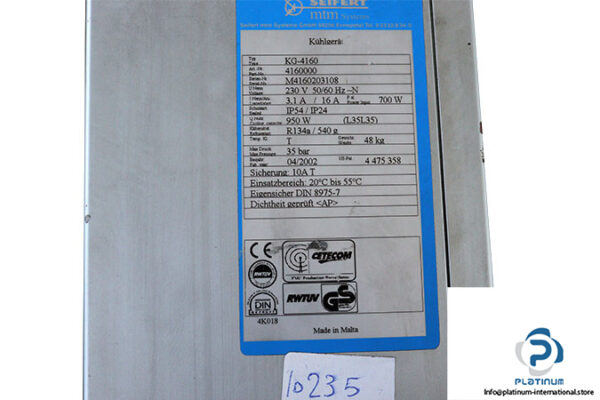 seifert-KG-4160-cooling-unit-(used)-2