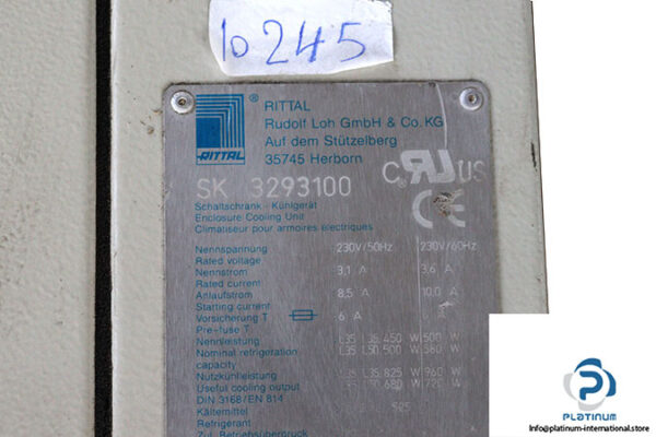 rittal-SK-3293100-enclosure-cooling-unit-(used)-2