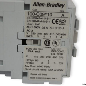 allen-bradley-100-C09KD10-110V-contactor-(new)-3
