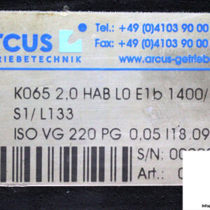 arcus-K065-2.0-HAB-L0-E1B-1400_S1_L133-gearbox-used-1