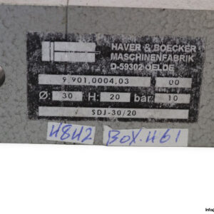 haver-boecker-SDJ-30_20-clamping-cylinder-used-2