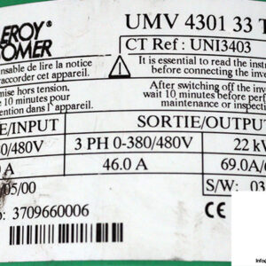leroy-somer-UMV-4301-inverter-(Used)-2