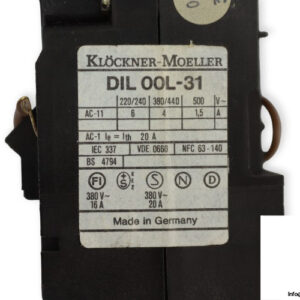 klockner-moeller-DIL00L-31-contactor-relay-(new)-2