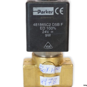 Parker-481865C2D5BF-solenoid-valve-(used)-2