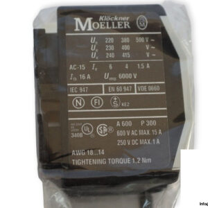 klockner-moeller-11-DIL-auxiliary-contact-module-(new)-2