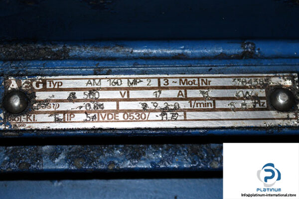 aeg-AM-160-MP-2-3-phase-electric-motor-used-2