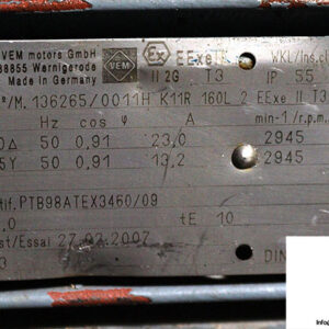 vem-K11R-160L-2-3-phase-electric-motor-used-2