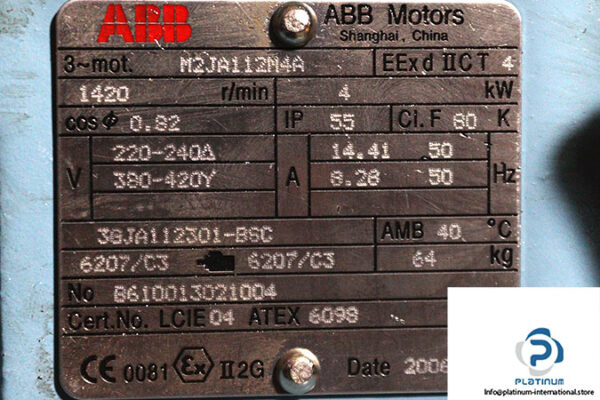 abb-M2JA112M4A-3-phase-electric-motor-new-3