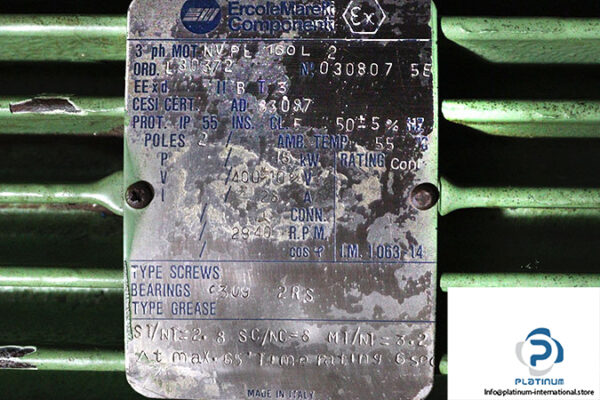 ercolemarelli-comoponenti-NVPE-160L-2-3-phase-electric-motor-used-2