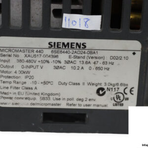 siemens-6SE6440-2AD24-0BA1-frequency-inverter-(Used)-1