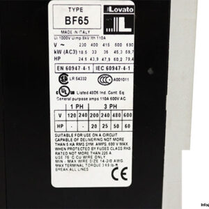 lovato-11-BF65-40-220-contactor-(new)-2