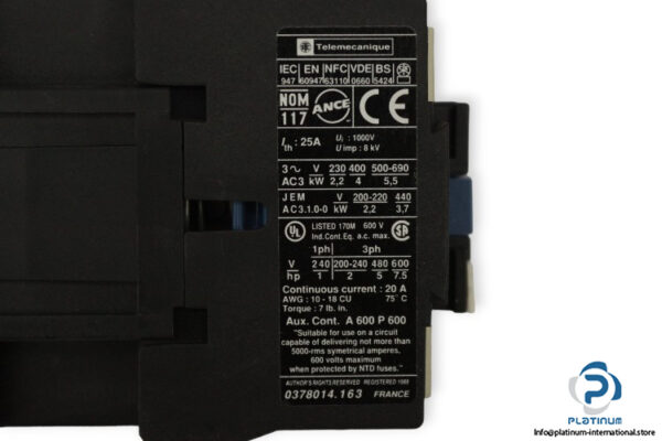 telemecanique-LC1-D0901P7-contactor-(new)-3