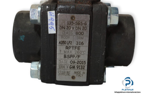 starline-135-5GS-G-ball-valve-used-2