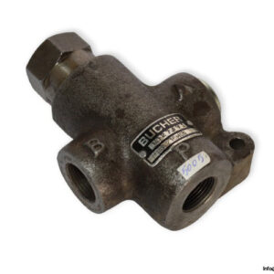 bucher-MTKA216M08-flow-control-valve-used