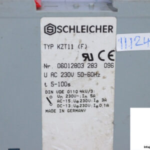 schleicher-KZT11-(F)-time-relay-(Used)-2