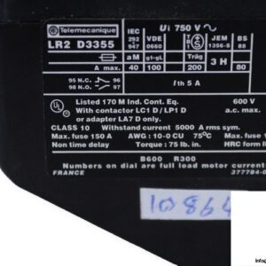 telemecanique-LR2-D3355-thermal-overload-relay-(New)-2