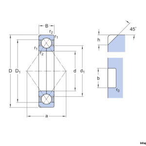 skf-QJ1040-N2.MA-four-point-contact-ball-bearing-(used)-3