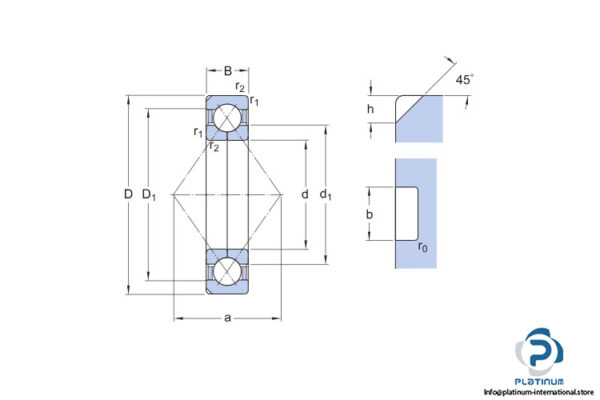 skf-QJ1040-N2.MA-four-point-contact-ball-bearing-(used)-3