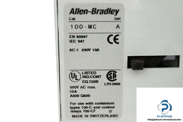 allen-bradley-100-MCA02-mechanical_electrical-interlock-(new)-2