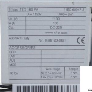 abb-Tmax-T1D-160-PV-circuit-breaker-(New)-2