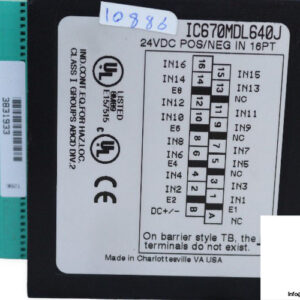 ge-fanuc-IC670MDL640J-positive_negative-input-digital-module-(Used)-2