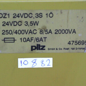 pilz-PNOZ1-24VDC-3S-1O-safety-relay-(Used)-2