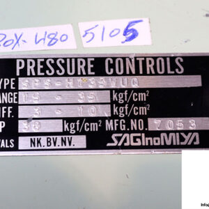 saginomiya-SPS-H135WUQ-pressure-switch-used-2