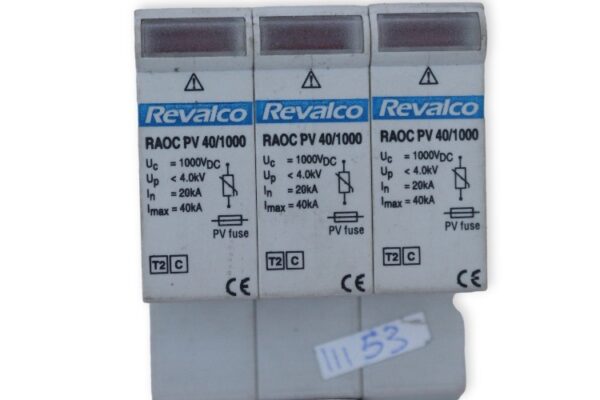 revalco-RAOC-PV-40_1000-surge-arrester-(Used)-1