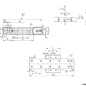 ina-KUVS-10-GR2-E2-linear-recirculating-ball-bearing-(used)-2