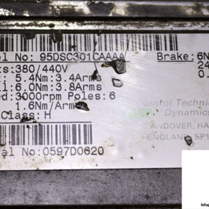 control-techniquse-95DSC301CAAAA-servo-motor-used-2