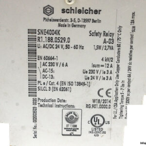 schleicher-SNE4004K-safety-switchgear-(used)-3