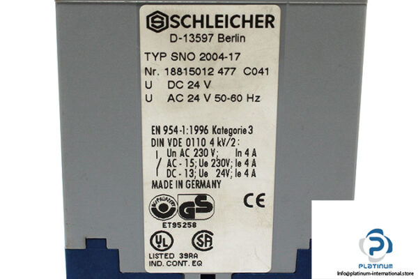 schleicher-SNO-2004-17-emergency-stop-relay-(used)-3