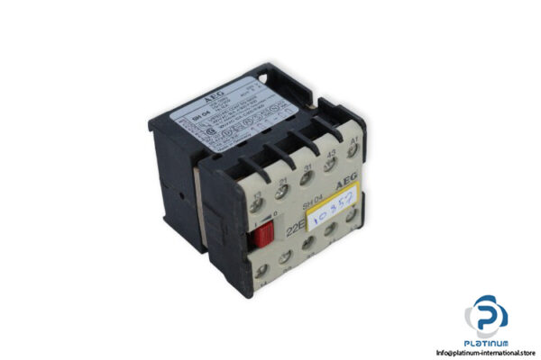 aeg-SH-04-auxiliary-contactor-(used)