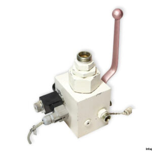 hydac-SAB32E12YT210A-safety-and-shut-off-block-valve-used