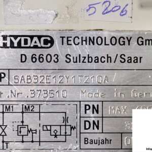 hydac-SAB32E12YT210A-safety-and-shut-off-block-valve-used-3