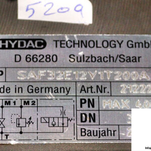 hydac-SAF32E12Y1T200A-safety-and-shut-off-block-used-3