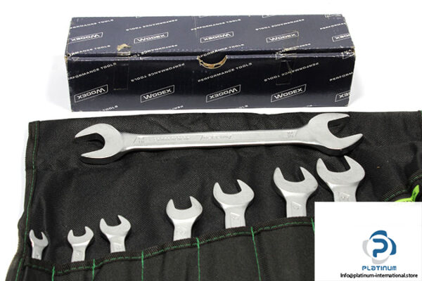 wodex-6-22 MM-double-open-ended-spanner-set