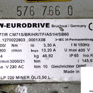 sew-R77_R-CM71S_BR_HR_TF_AS1H_SB60-synchronous-servo-motor-(used)-3